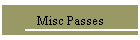 Misc Passes